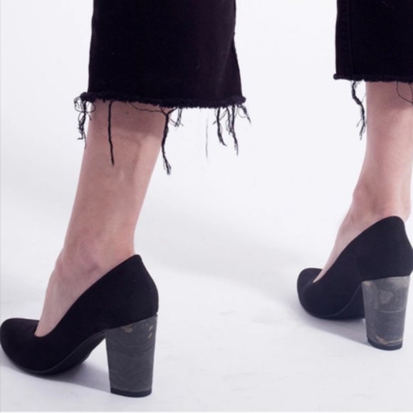 VEGAN sustainable Kate EcoStone heels by Bourgeous Boheme - Picture 2 of 12